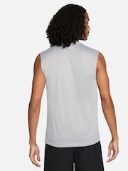 Grau - Nike Dri-FIT Legend Trainings-Trägertop - Bild 2 von 8