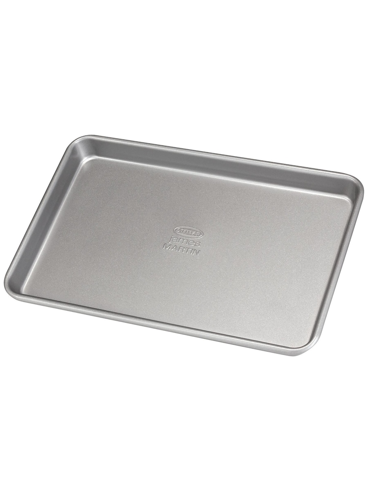 Stellar James Martin Grey Bakers Collection Non Stick Baking Tray 24x18cm - Image 2 of 3