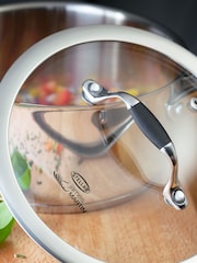 Stellar James Martin 3 Piece Silver Saucepan Set - Image 3 of 4
