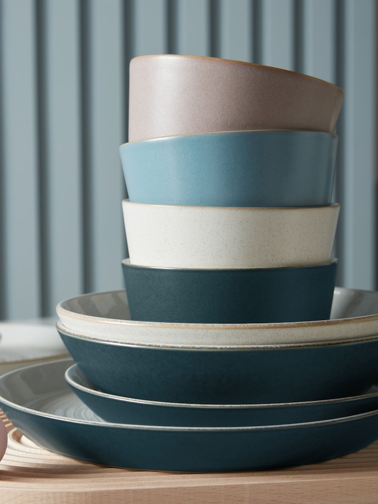 Denby Set of 4 Impression Mixed Straight Bowls - Image 1 of 4