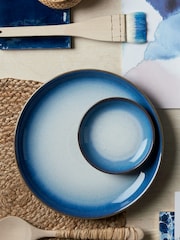 Denby 12 Piece Blue Blue Haze Coupe Tableware Set - Image 3 of 4