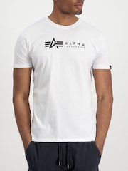 Alpha Industries Label 100% Cotton T-Shirt 2 Pack - Image 5 of 6