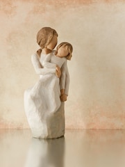 Willow Tree Cream Mother Daughter Ornaments Figurine - Image 1 of 4