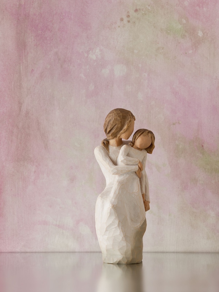 Willow Tree Cream Mother Daughter Ornaments Figurine - Image 2 of 4