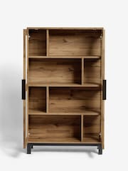 Dark Bronx Oak Effect Glazed Cabinet - Image 3 of 10