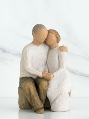 Willow Tree Cream Anniversary Figurine - Image 2 of 4