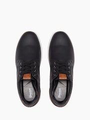 Dune London Black Standard Fit Trip Textured Trainers - Image 5 of 5