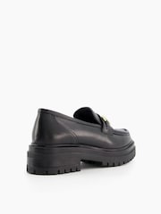 Dune London Black Gallagher Chunky Snaffle Trim L Shoes - Image 4 of 6