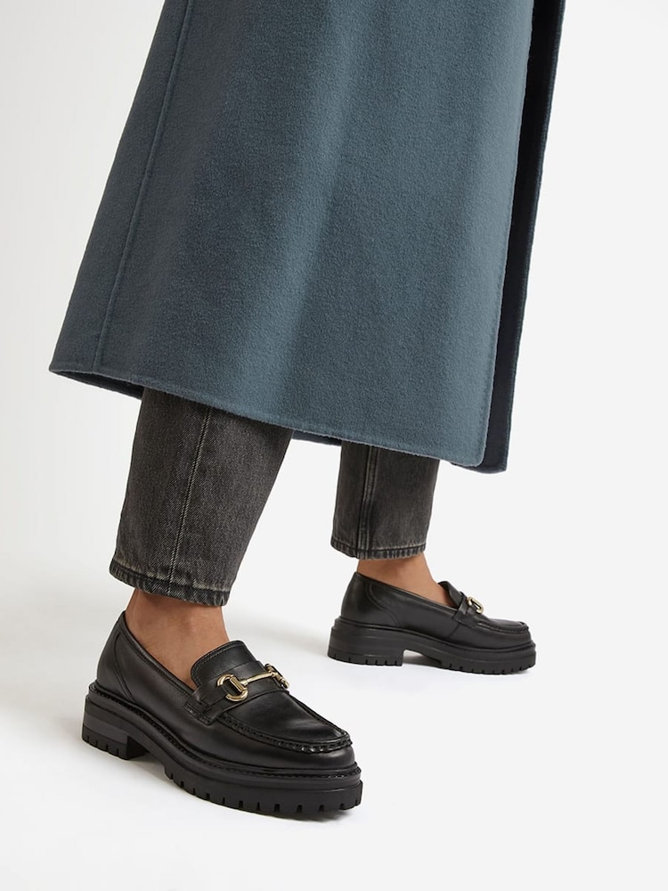Dune London Black Gallagher Chunky Snaffle Trim L Shoes - Image 6 of 6
