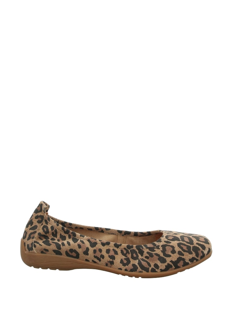 Josef Seibel Brown Fenja 01 Ballerina Pump Shoes - Image 1 of 4