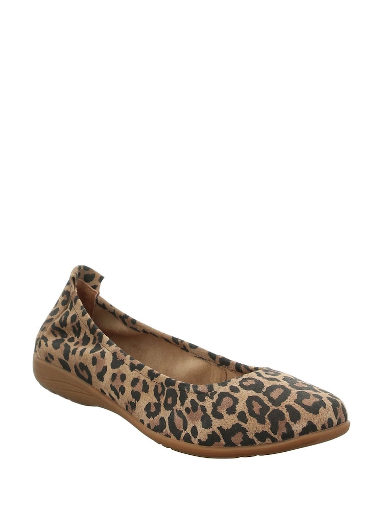 Josef Seibel Brown Fenja 01 Ballerina Pump Shoes - Image 2 of 4