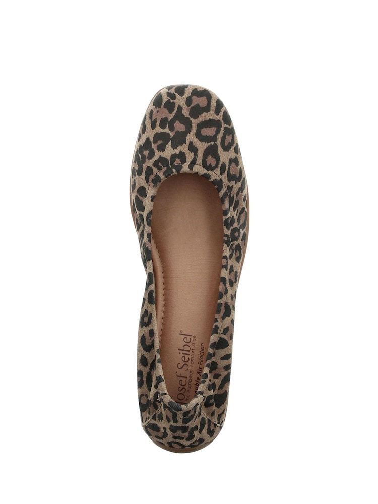 Josef Seibel Brown Fenja 01 Ballerina Pump Shoes - Image 4 of 4