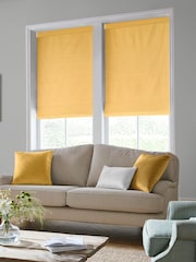 Laura Ashley Yellow Easton Made To Measure Roman Blind - Image 5 of 6