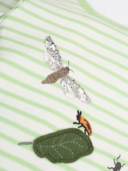 Frugi Green Kew Gardens Mattie Applique Top - Image 4 of 6