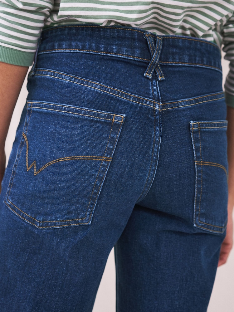 White Stuff Blue Denim Brooke Straight Jeans - Image 1 of 6 White Stuff Blue Denim Brooke Straight Jeans - Image 1 of 6