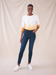 White Stuff Blue Denim Amelia Skinny Jeans - Image 1 of 6