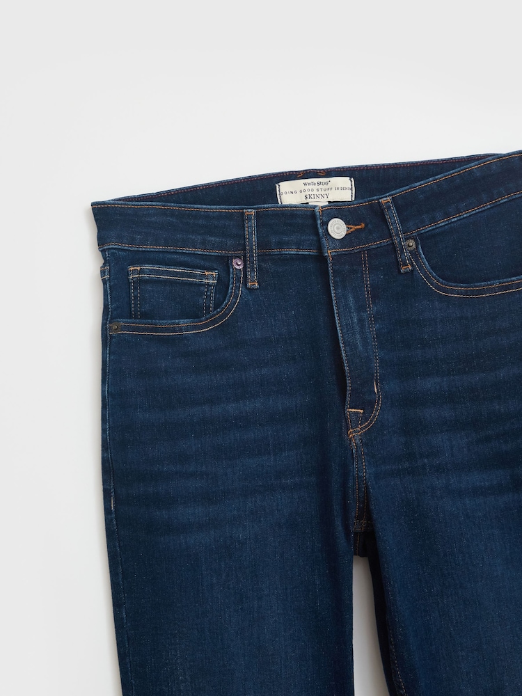 White Stuff Blue Denim Amelia Skinny Jeans - Image 6 of 6