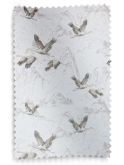 Laura Ashley Silver Animalia Embroidered Made To Measure Roman Blind - Image 6 of 6