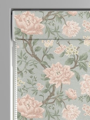 Laura Ashley Blush Pink Tapestry Floral Chenille Made To Measure Roman Blind - Image 3 of 6