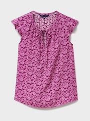 Crew Clothing Company Pink Ondine Top - Image 5 of 5