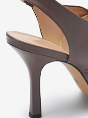 Taupe Signature Double Knot Sandals - Image 4 of 5