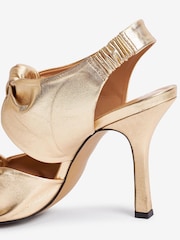 Gold Signature Double Knot Sandals - Image 5 of 5