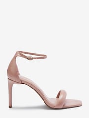 Nude Pink Forever Comfort® Square Toe Heeled Sandals - Image 1 of 4