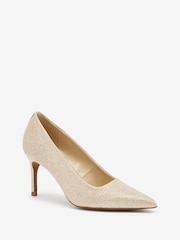 Shimmer Regular/Wide Fit Forever Comfort® Soft Point Toe Everyday Court Shoes - Image 4 of 7