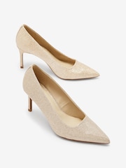 Shimmer Regular/Wide Fit Forever Comfort® Soft Point Toe Everyday Court Shoes - Image 5 of 7
