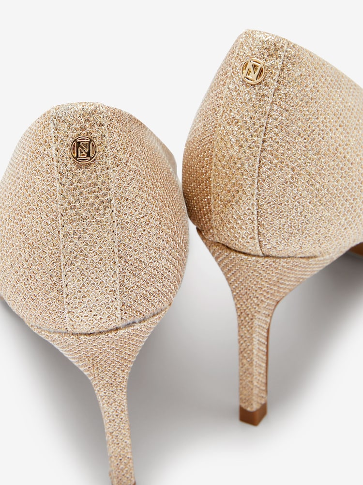 Shimmer Regular/Wide Fit Forever Comfort® Soft Point Toe Everyday Court Shoes - Image 7 of 7