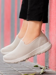 Skechers Natural GO WALK Joy Sensational Day Womens Trainers - Image 6 of 6