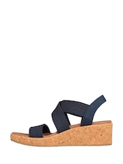 Skechers Navy Womens Arch Fit Beverlee Sandals - Image 2 of 5