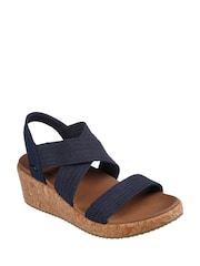 Skechers Navy Womens Arch Fit Beverlee Sandals - Image 3 of 5