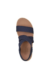 Skechers Navy Womens Arch Fit Beverlee Sandals - Image 4 of 5
