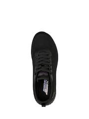 Skechers Black Chrome Womens Bobs Squad Chaos Face Off Trainers - Image 7 of 7