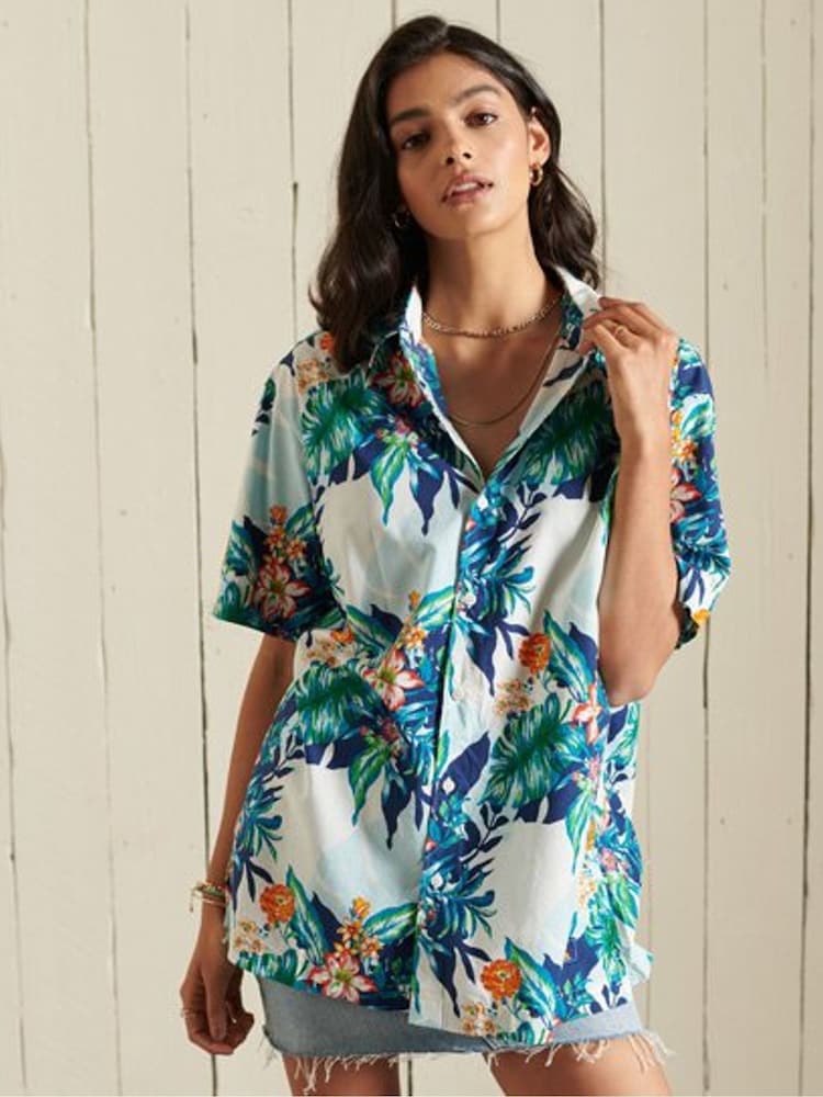 Camisa hawaiana extragrande de Superdry - Imagen 1 de 1