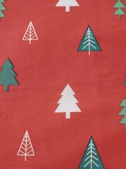 Catherine Lansfield Blue Fa La La Christmas Duvet Cover And Pillowcase Set - Image 4 of 4