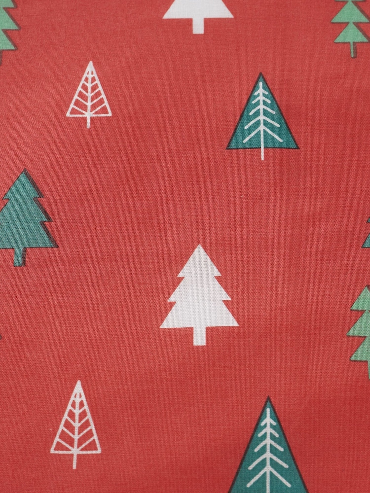 Catherine Lansfield Blue Fa La La Christmas Duvet Cover And Pillowcase Set - Image 4 of 4