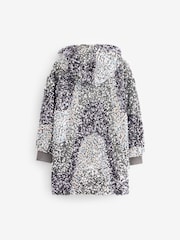 Silver Sequin Longline Hoodie And Leggings Set (3-16yrs) - Image 6 of 9