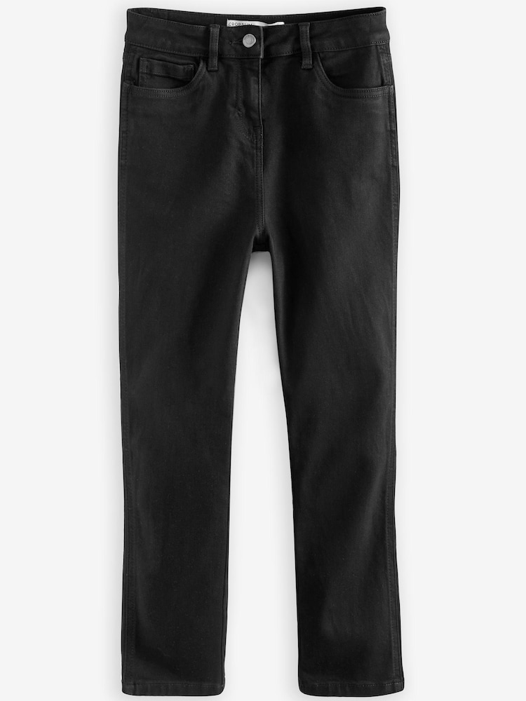 Black Cropped Slim Jeans - Image 2 of 2