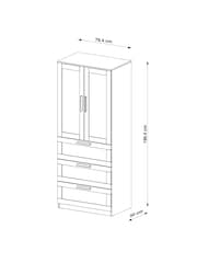 White Flynn Kids Wardrobe - Image 7 of 7