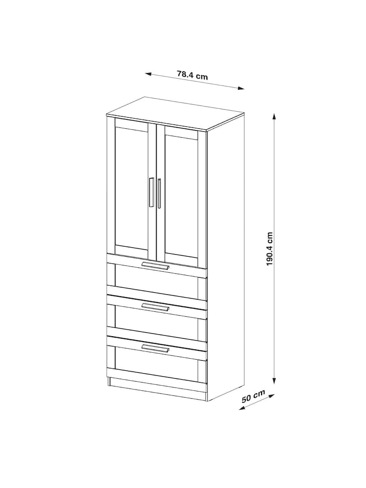 White Flynn Kids Wardrobe - Image 7 of 7