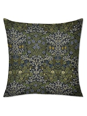 Morris & Co. Blue Blackthorne Outdoor Cushion - Image 1 of 3
