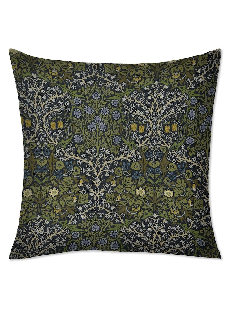 Morris & Co. Blue Blackthorne Outdoor Cushion - Image 1 of 3