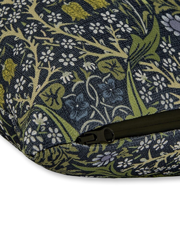 Morris & Co. Blue Blackthorne Outdoor Cushion - Image 2 of 3