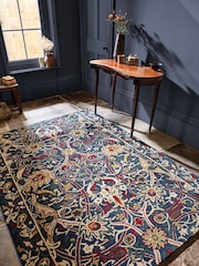 Morris & Co. Blue Snakeshead Rug - Image 1 of 4
