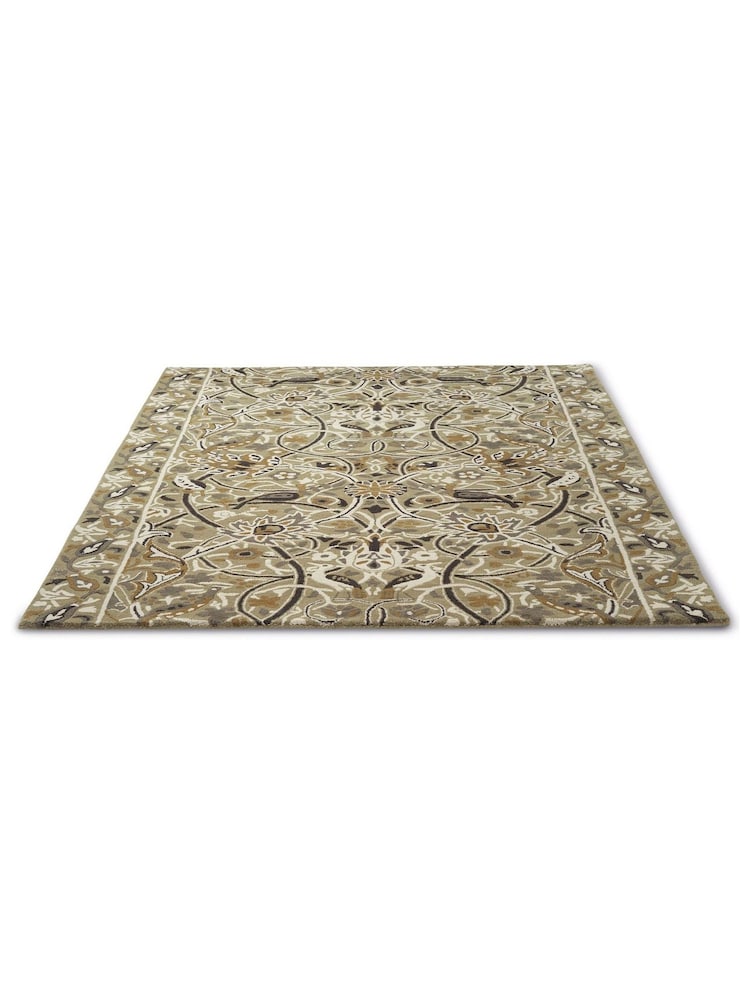 Morris & Co. Blue Snakeshead Rug - Image 4 of 4