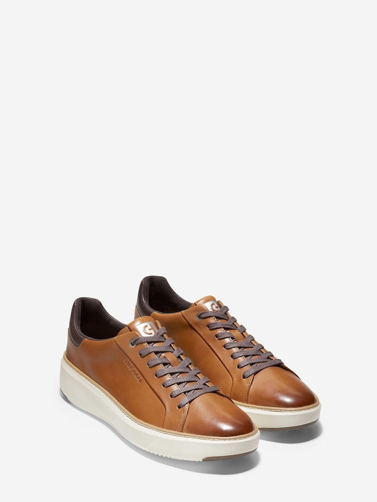 Cole Haan GrandPro Topspin White Trainers - Image 2 of 5