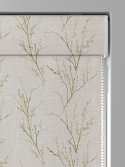 Laura Ashley Green Pussy Willow Embroidered Made To Measure Roman Blind - Image 3 of 7