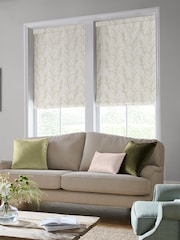 Laura Ashley Green Pussy Willow Embroidered Made To Measure Roman Blind - Image 6 of 7